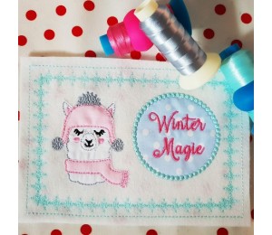 Stickserie - ITH Mug Rugs Winter